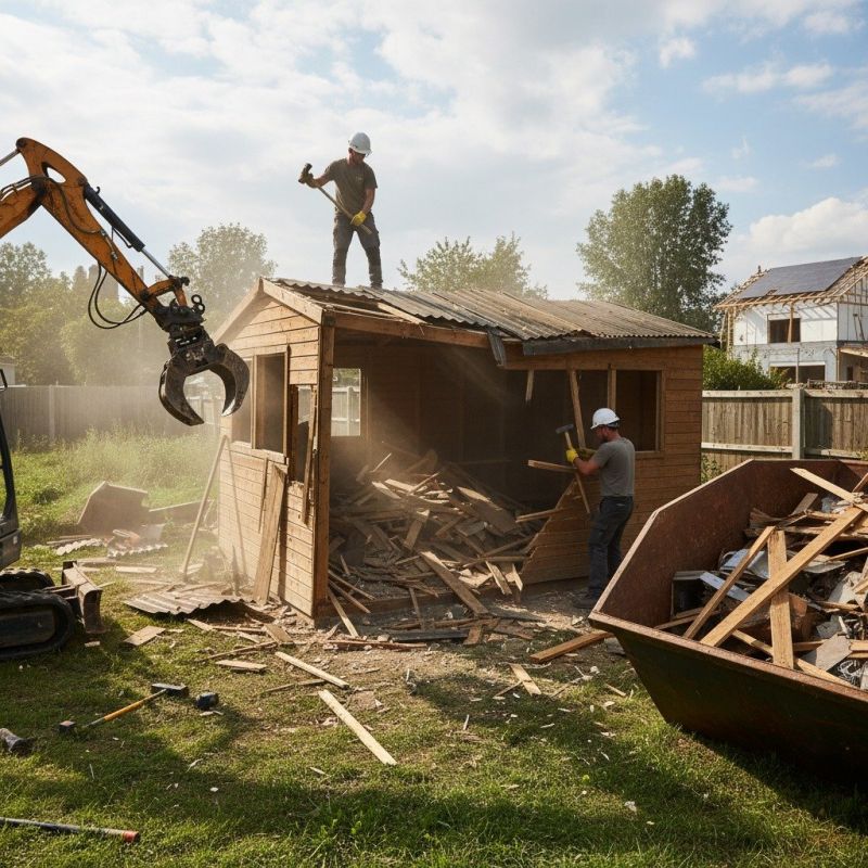 Carport Demolition in Sacramento, CA