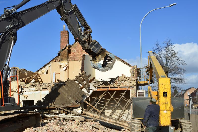 House Wrecking in Old Bridge, NJ