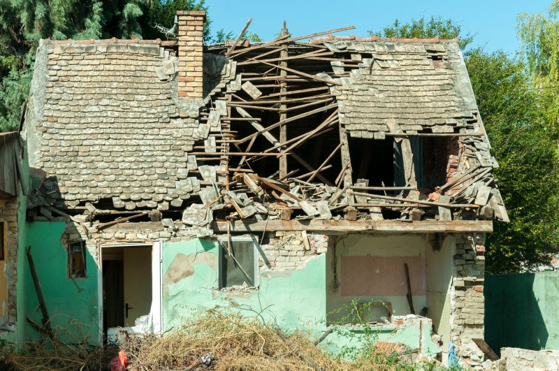Old Housing Demolition
